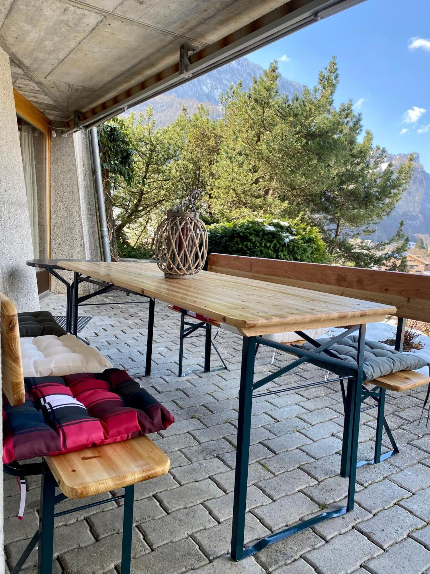 Appartement Aareschlucht- Grandiose Aussicht Fuer 2-6 Pers. 마이링겐 외부 사진